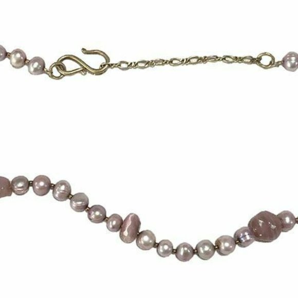 New Purple Cultured Pearl Necklace